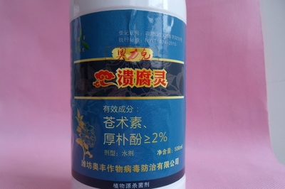 溃腐灵、靓果安、小檗碱 潍坊奥丰作物病害防细菌剂全面解析梨树腐烂病防治方案